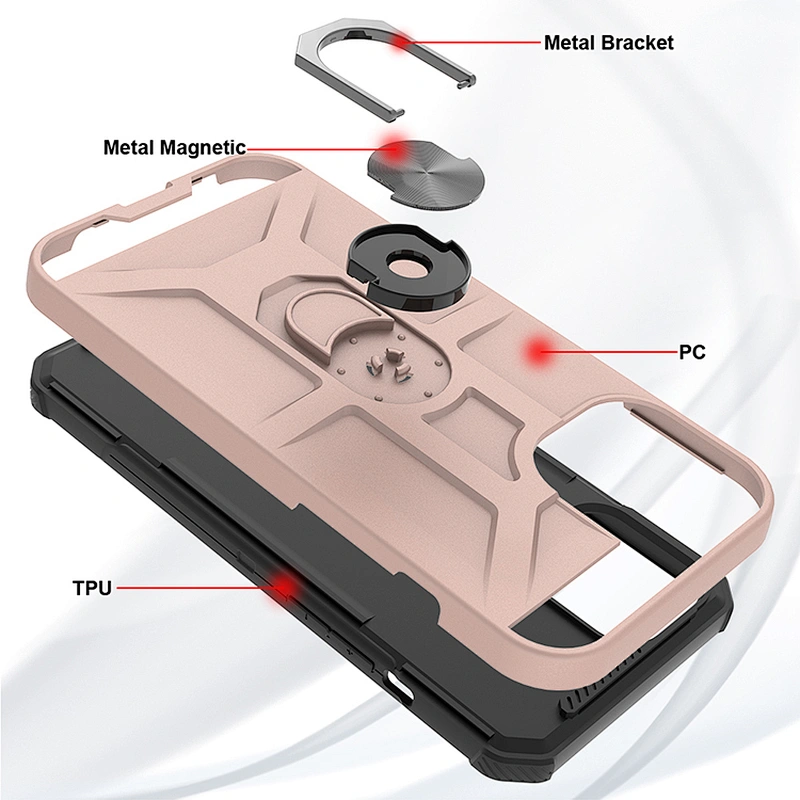 Cell Back Cover 360 Ring Holder Mobile Phone Case For I Phone X XS XR 7 8 Plus For Apple iPhone 11 12 Pro Max