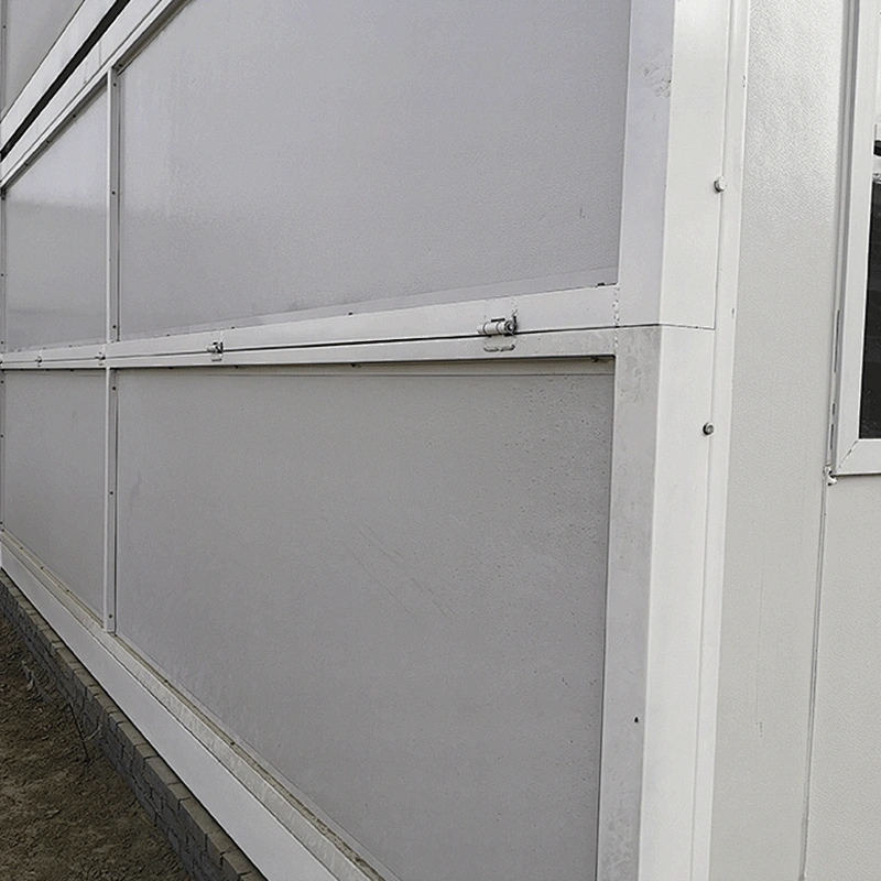 Casa prefabricada del envase del paquete plano Casa prefabricada del envase del embalaje plano con SGE, CE y ROHS