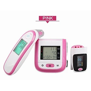 Three-piece suit Infrared Thermometer Smart Electronic Sphygmomanometer Finger Clip Pulse Oximete