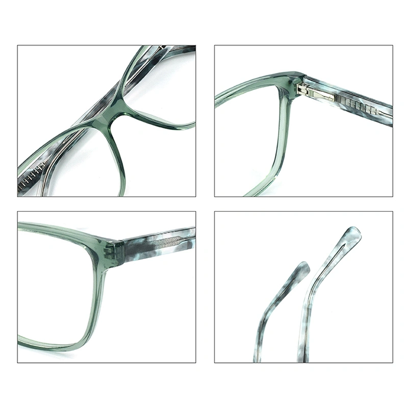2021 Top quality new acetate gafas optical frames eyewear unisex anti blue light blocking computer safety glasses