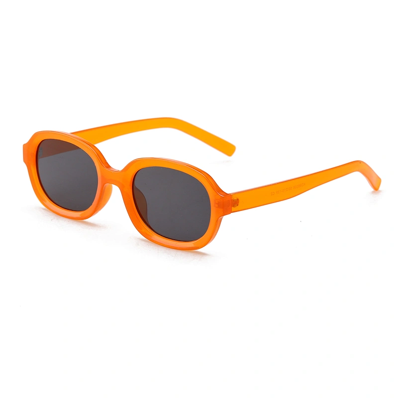 New latest model oval concave sun glasses 10 colors trend retro women sunglasses