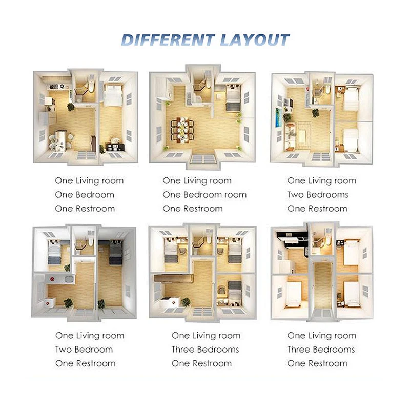 2021China New Style Container House with Foldable Design