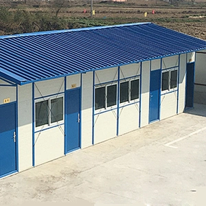 Customized Steel Structure Double Layer Prefab Building Small House