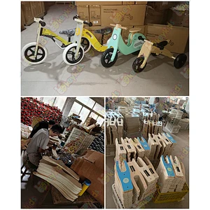 New Design Wooden Bike No Pedals W16C140
