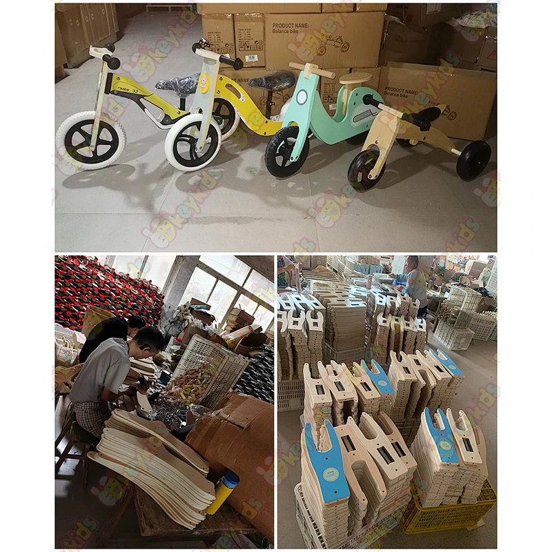 New Design Wooden Bike No Pedals W16C140