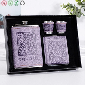 PU wrapped wine bottle gift set