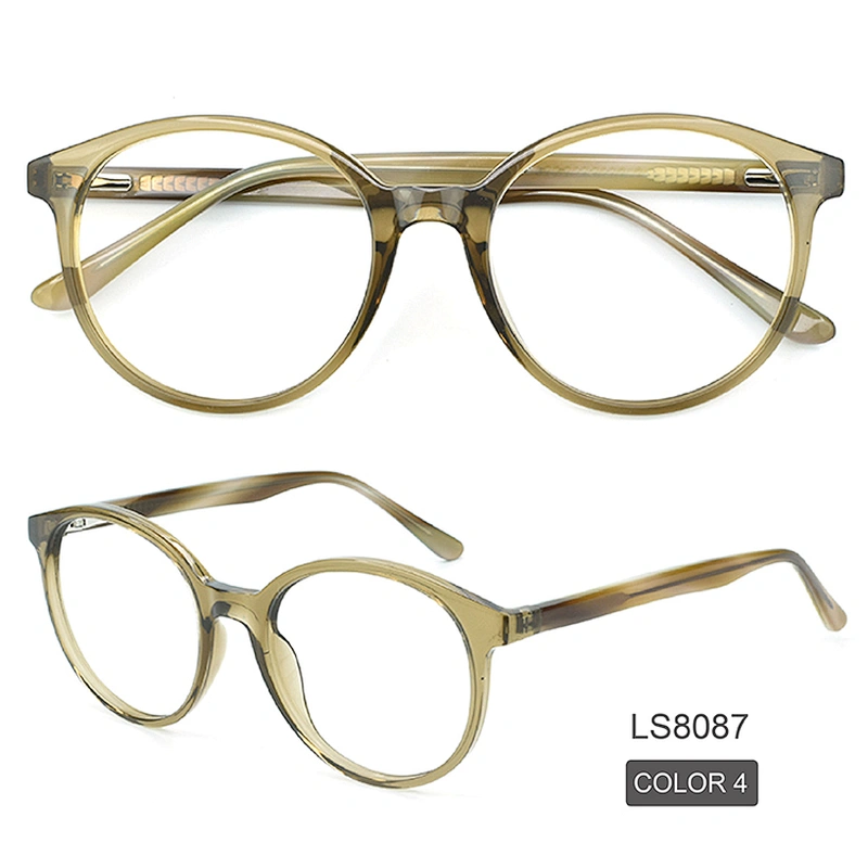 High quality specialized acetate round 4 color Italia eyewear optical glasses frames in stock
