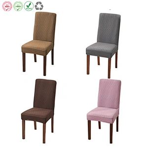 Solid Chair Seat Cover