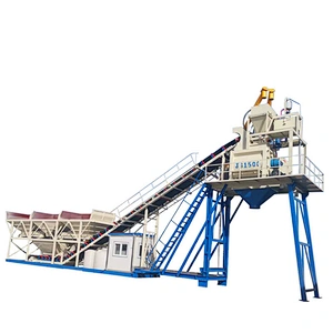 Concrete mixing plant model HZS75