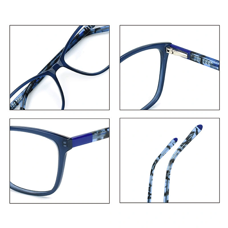 wenzhou 100% anti radiation glasses fashion acetate blue light eyewear