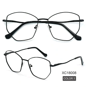 5 bold color diamond metal optical frame ready stock eye glasses