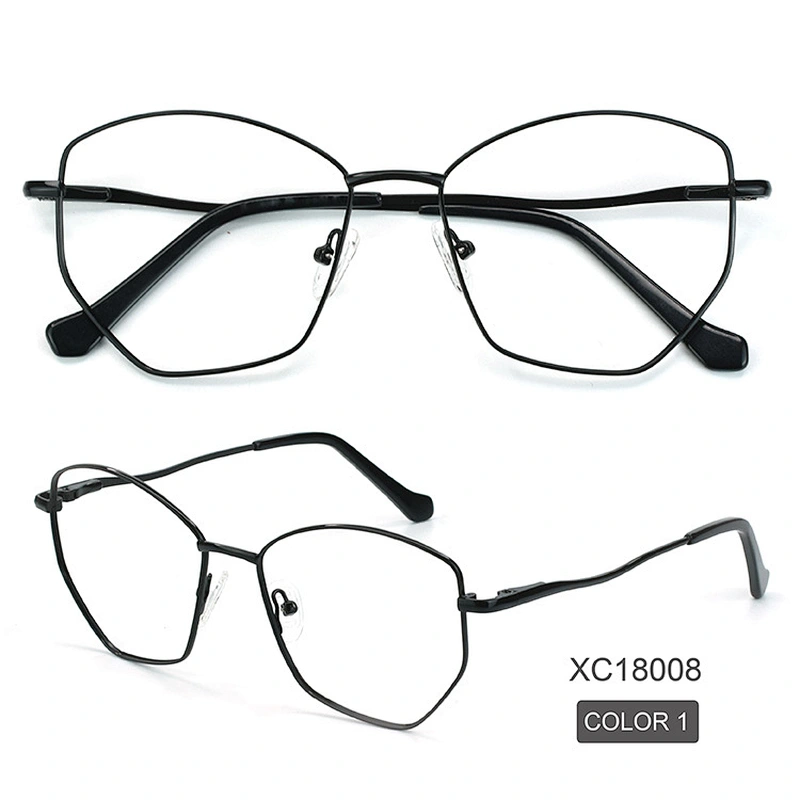 5 bold color diamond metal optical frame ready stock eye glasses