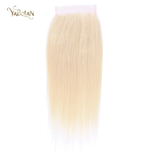 Virgin Hair Blonde 5x5 Lace Closure Straight