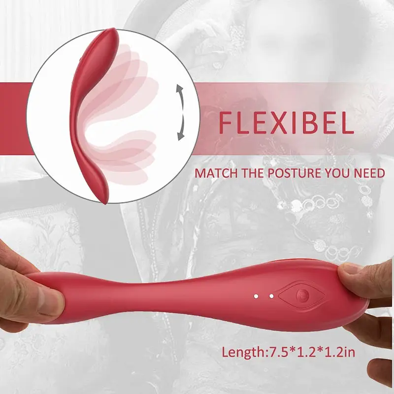 Wireless Vibrator with remote 10 modes 100% pure silicon