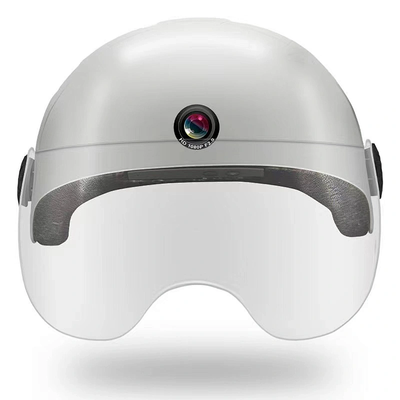 Helm mit doppeltem Objektiv