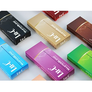 custom coated paper package box for vaping oil pod pen