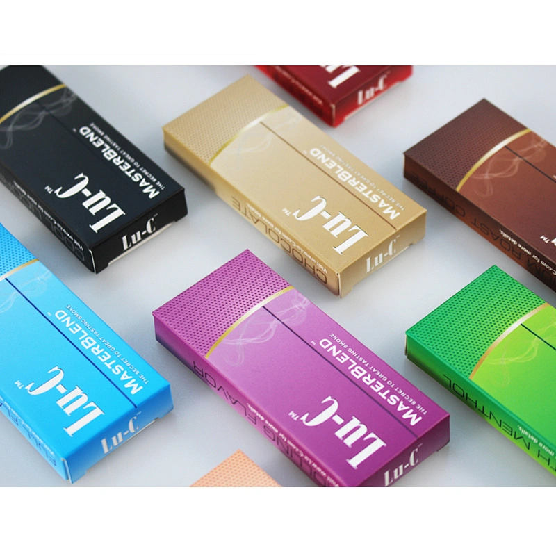 custom coated paper package box for vaping oil pod pen