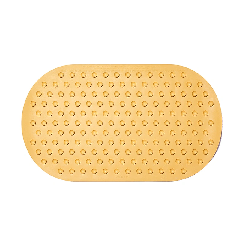 Custom rubber bath mat baby shower bath tub anti slip mat with printing