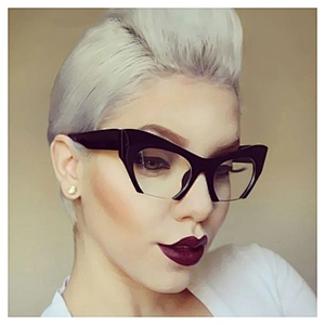 Hot Sale Eyewear Fashion 2021 AC Lens Unique Half Rim Shield Sunglasses