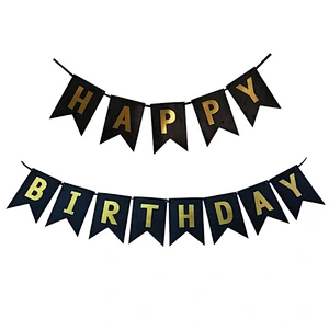 Wholesale Birthday Party Decoration Accessories Happy Birthday Banner Party Supplies