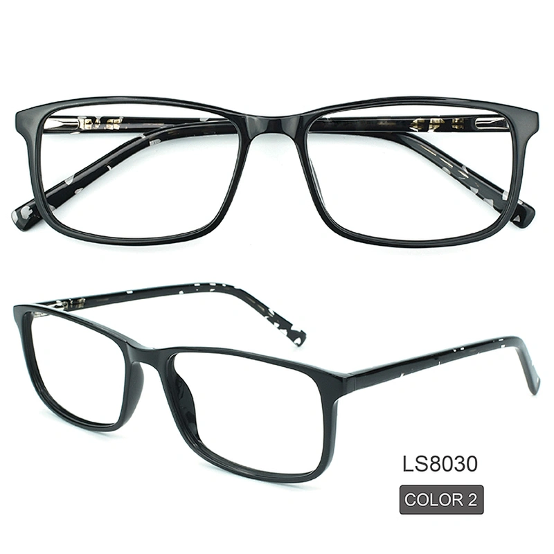 Retro Glasses Classic Custom Logo Square Frame EyeGlasses Women Optical Eyewear