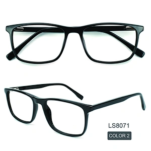 Wholesale Square Brand Popular Classic Eyewear Acetate Optical Cheap Eyeglasses Frame