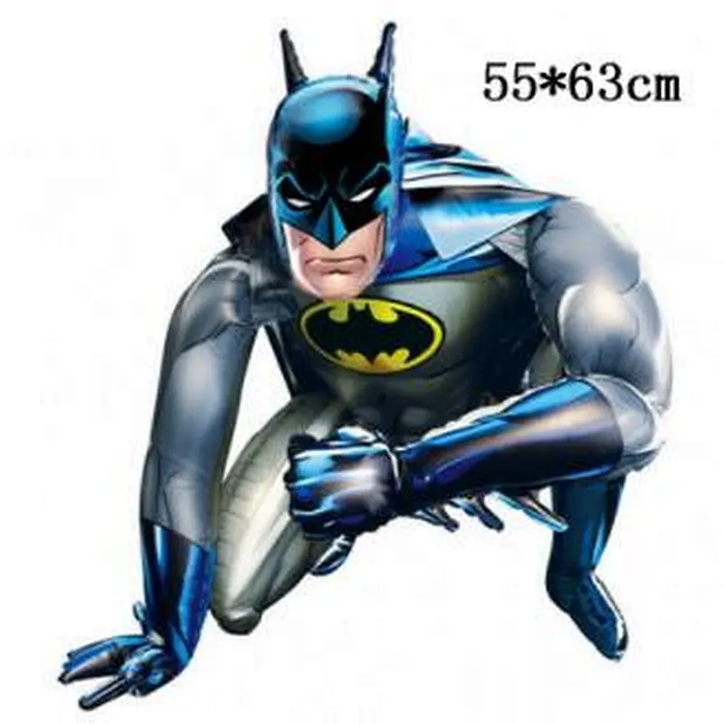 3D stereo assembly cartoon Super Heroes Cartoon Spider Man Ironman Balloon Party Balloons Toys Balloons