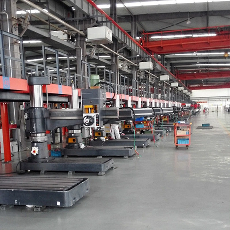 Radial drilling machine