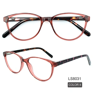 New Design Multi Color Acetate optical eyeglasses frames round eyewear unisex eye glasses thin spectacle frames