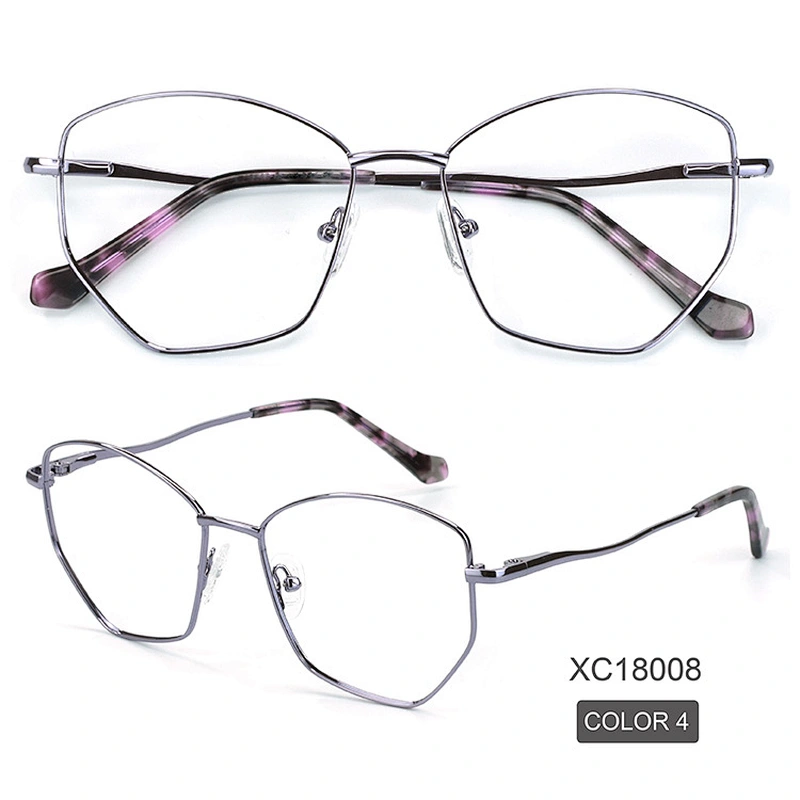 5 bold color diamond metal optical frame ready stock eye glasses