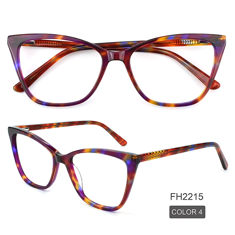 PH2215 New Cat Eye Women/Lady Acetate Eyeglasses Optical Frames Brand Design Cheap in Wenzhou