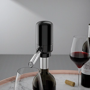 JWD001 Acrylic Mini Multi Electric Wine Aerator Pourer