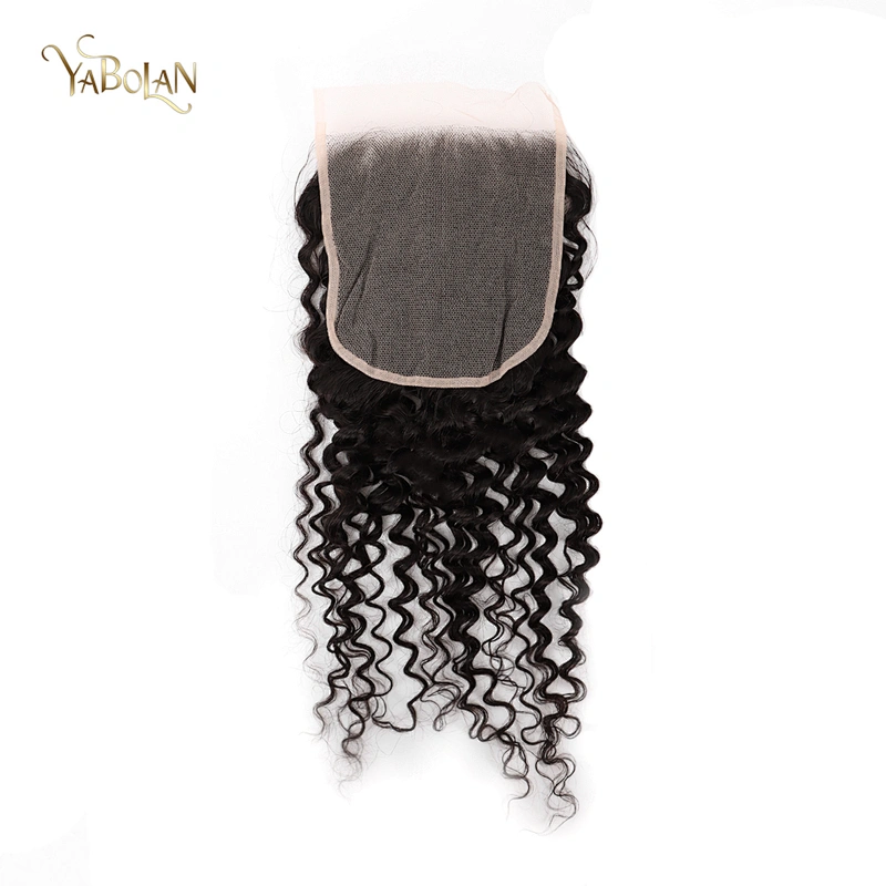 6x6 Transparent Lace Closure Deep Wave