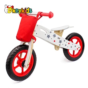 New design self balance wooden toy bike for kids W16C194C