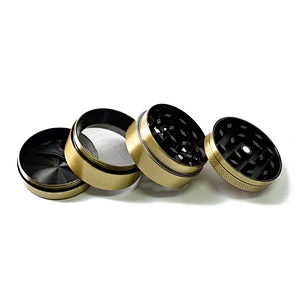 High quality weed accessories hot selling free shipping grinder Amsterdam 4 parts 40mm Zinc Alloy smoking Herb Grinder