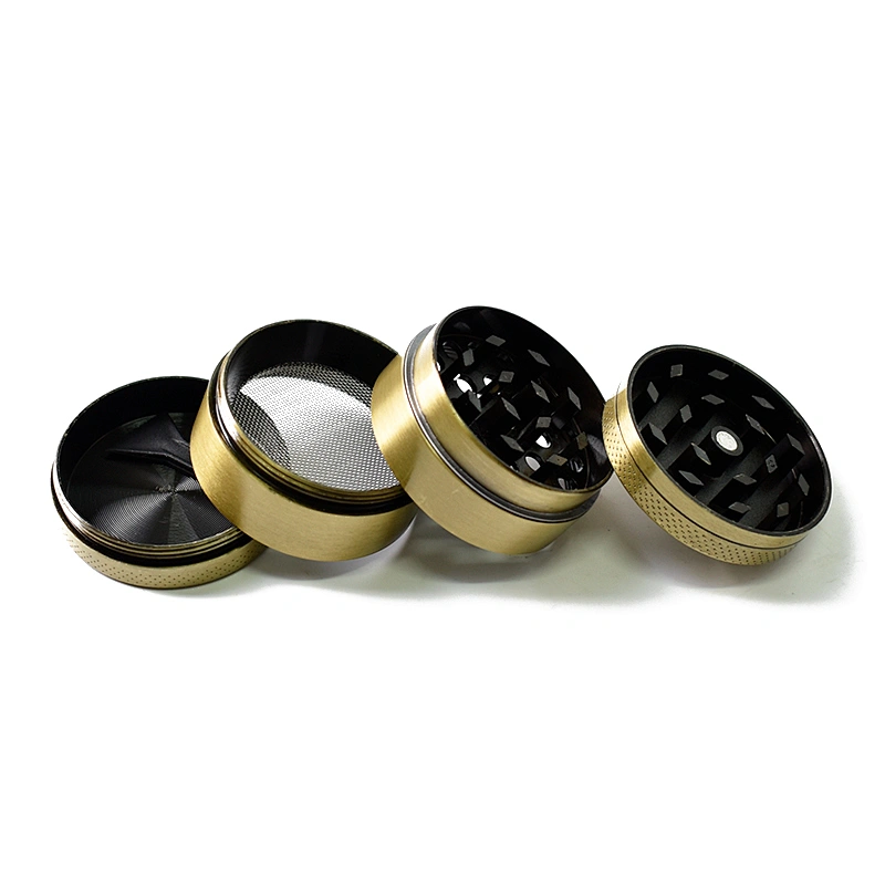 High quality weed accessories hot selling free shipping grinder Amsterdam 4 parts 40mm Zinc Alloy smoking Herb Grinder