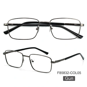2021 Wholesale Promotional Cheap Glasses Mens Metal Eyeglasses Frames Spectacle Small Squared Optical Frames