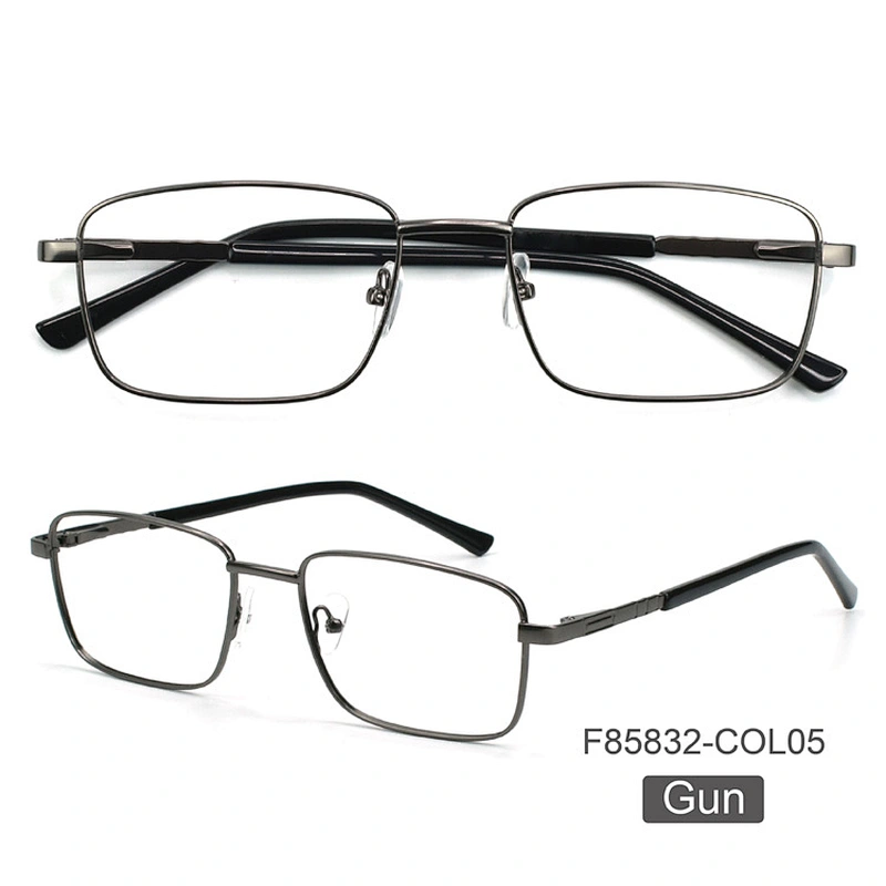 2021 Wholesale Promotional Cheap Glasses Mens Metal Eyeglasses Frames Spectacle Small Squared Optical Frames