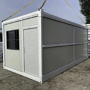 Casa prefabricada del envase del paquete plano Casa prefabricada del envase del embalaje plano con SGE, CE y ROHS