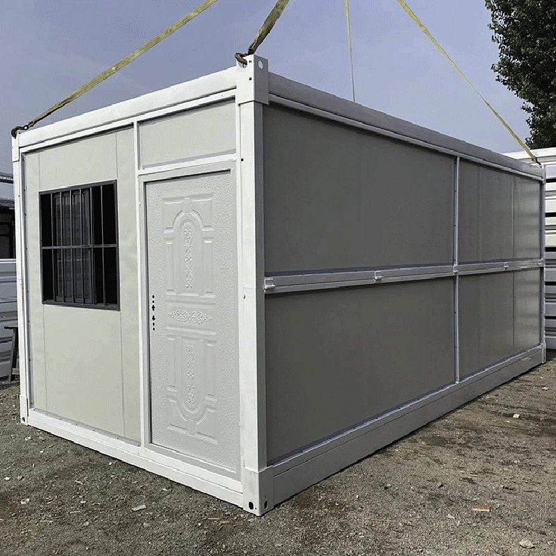 Casa prefabricada del envase del paquete plano Casa prefabricada del envase del embalaje plano con SGE, CE y ROHS