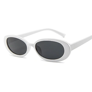 2020 best selling cheap plastic frame luxury shades women oval round clear sunglasses