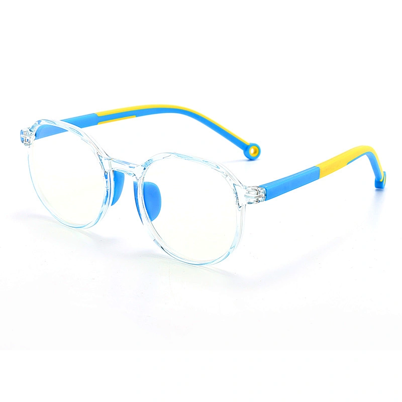 Fashion optical eyeglasses frames kids blue light filter computer gaming glasses anti blue light blocking glasses for kids 2021