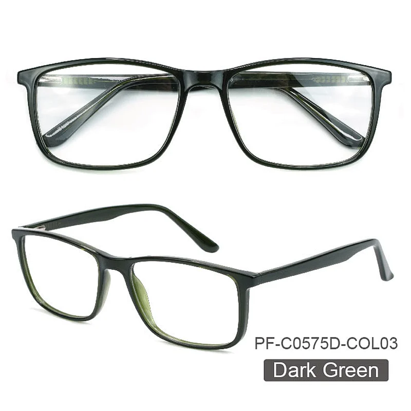 New Square Frame Unisex Spring Hinge Glasses Manufacturers Optical Frames CP