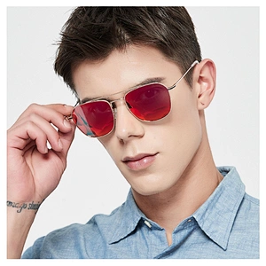 fashion vintage black sunglasses High-Definition Visual Flexible Anti-Impact Sunglasses