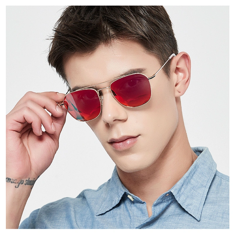 fashion vintage black sunglasses High-Definition Visual Flexible Anti-Impact Sunglasses