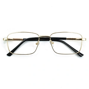 2021 Wholesale Promotional Cheap Glasses Mens Metal Eyeglasses Frames Spectacle Small Squared Optical Frames