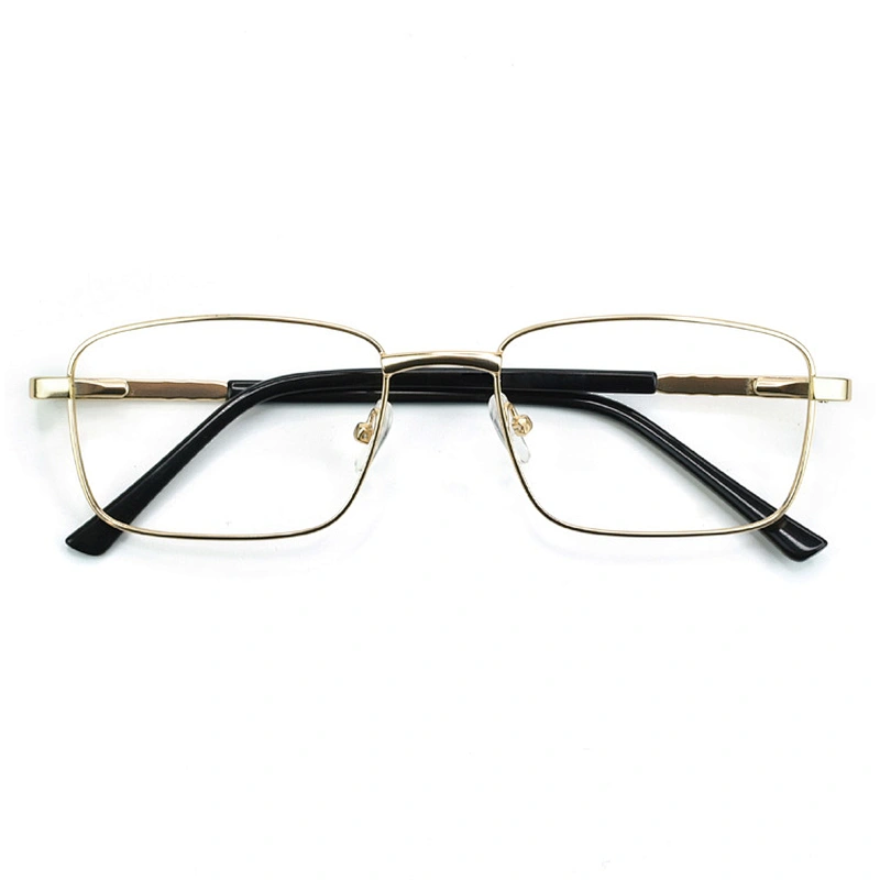 2021 Wholesale Promotional Cheap Glasses Mens Metal Eyeglasses Frames Spectacle Small Squared Optical Frames