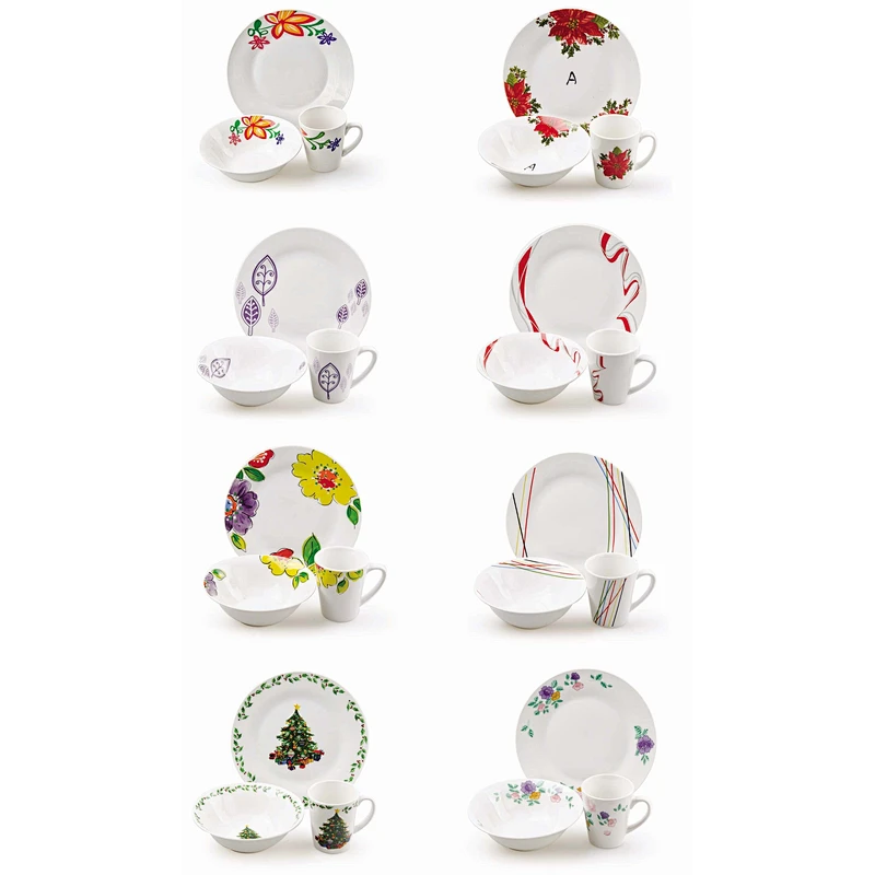 PORCELWARE DINNER SETS
