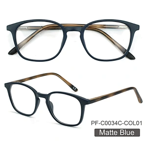 Good Quality CP Optical Frame Square Eyeglasses Vintage Clear Lens Eyewear Prescription Glasses
