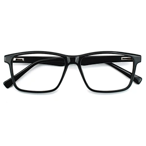 china factory acetate eyeglasses frames wholesale square clean lens optical frame